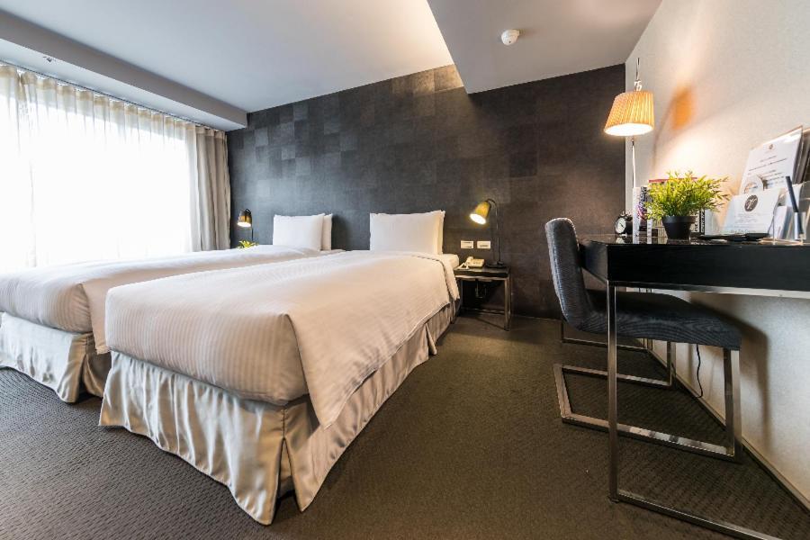 安庭台北商旅 Hotel Tajpej Kültér fotó